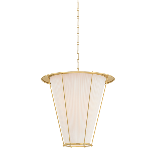 Hudson Valley Ellsworth 22" Lantern Aged Brass