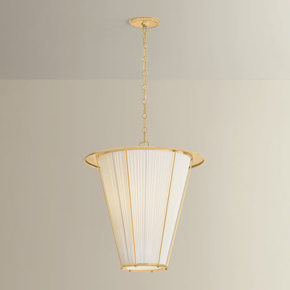 Hudson Valley Ellsworth 22" Lantern in Aged Brass, alternate view 2