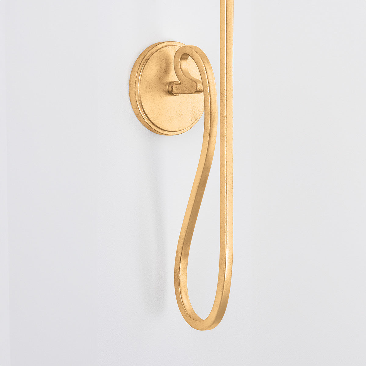 Hudson Valley Elmhurst Wall Sconce in Vintage Gold Leaf, alternate view 4