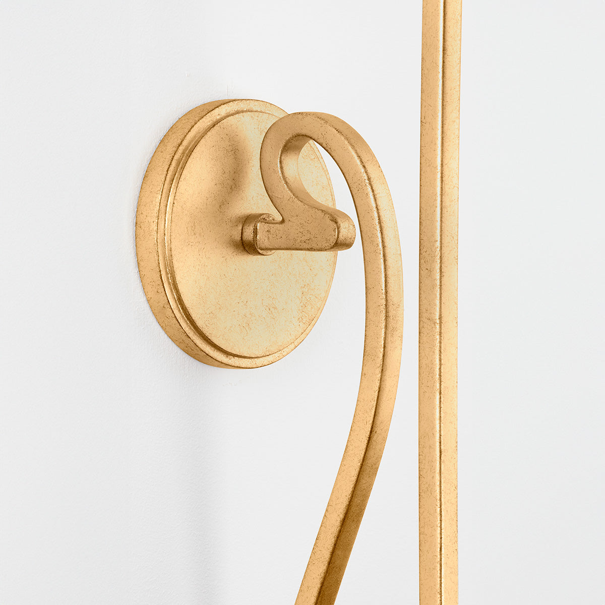 Hudson Valley Elmhurst Wall Sconce in Vintage Gold Leaf, alternate view 6