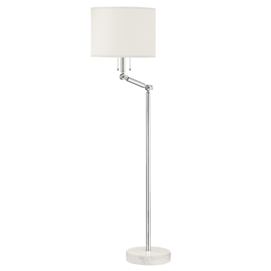 Hudson Valley Essex Floor Lamp Nickel
