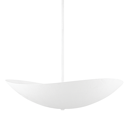 Hudson Valley Fabius 8-Light Pendant White Plaster