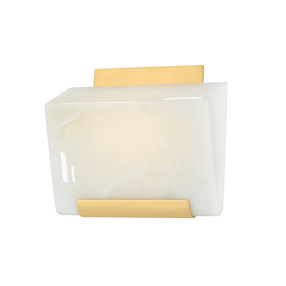 Hudson Valley Fairfield Wall Sconce Aged Brass