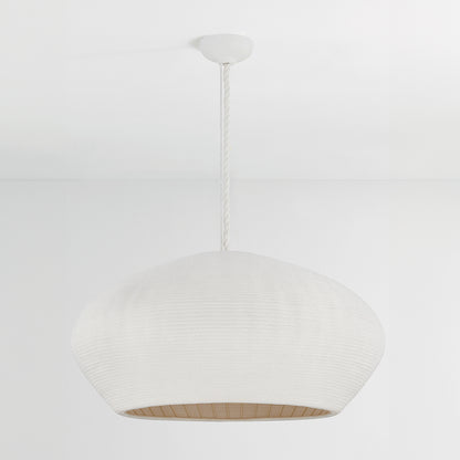 Hudson Valley Ferndale 36" Pendant in Gesso White, alternate view 2