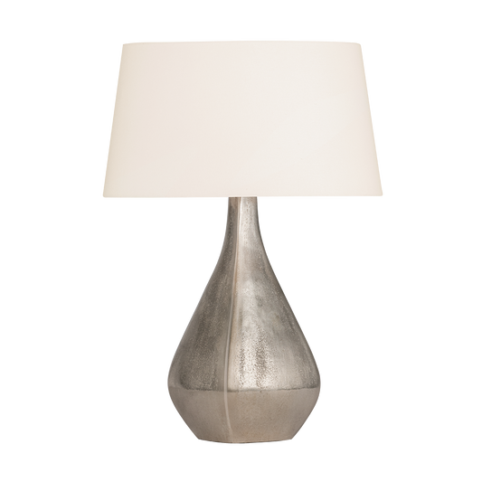 Hudson Valley Fieldston Table Lamp Warm Silver