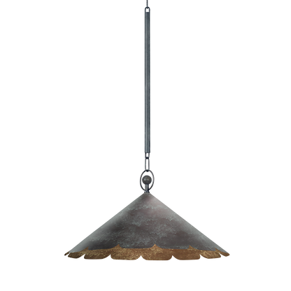 Hudson Valley Folly Beach 20.75" Pendant Verdigris