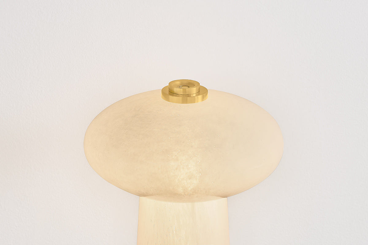 Hudson Valley Fords Table Lamp Aged Brass detail view 3