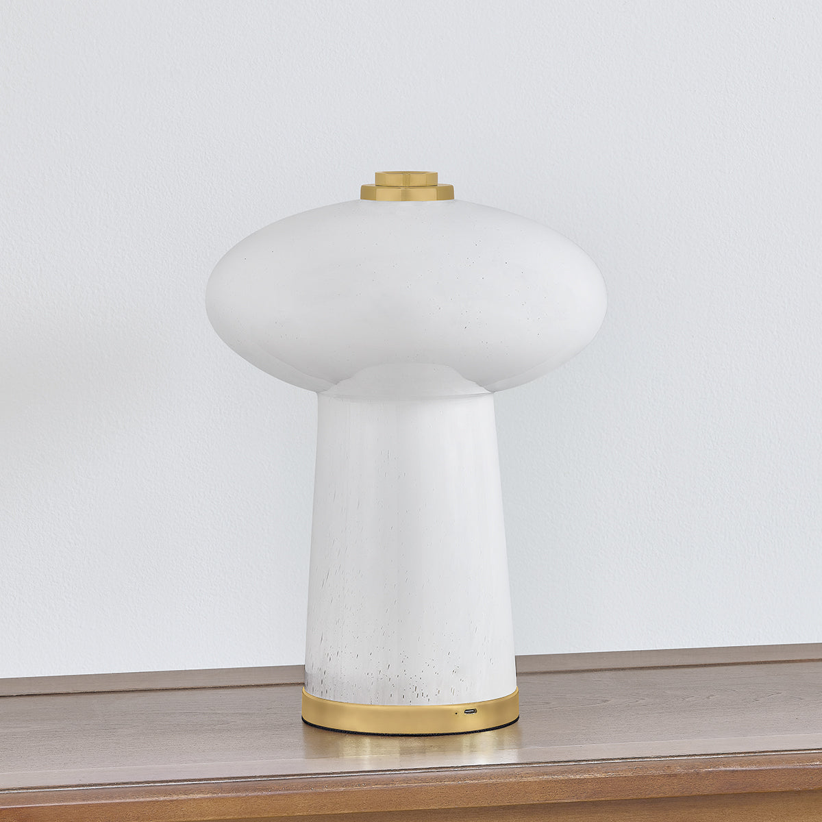 Hudson Valley Fords Table Lamp Aged Brass detail view 4