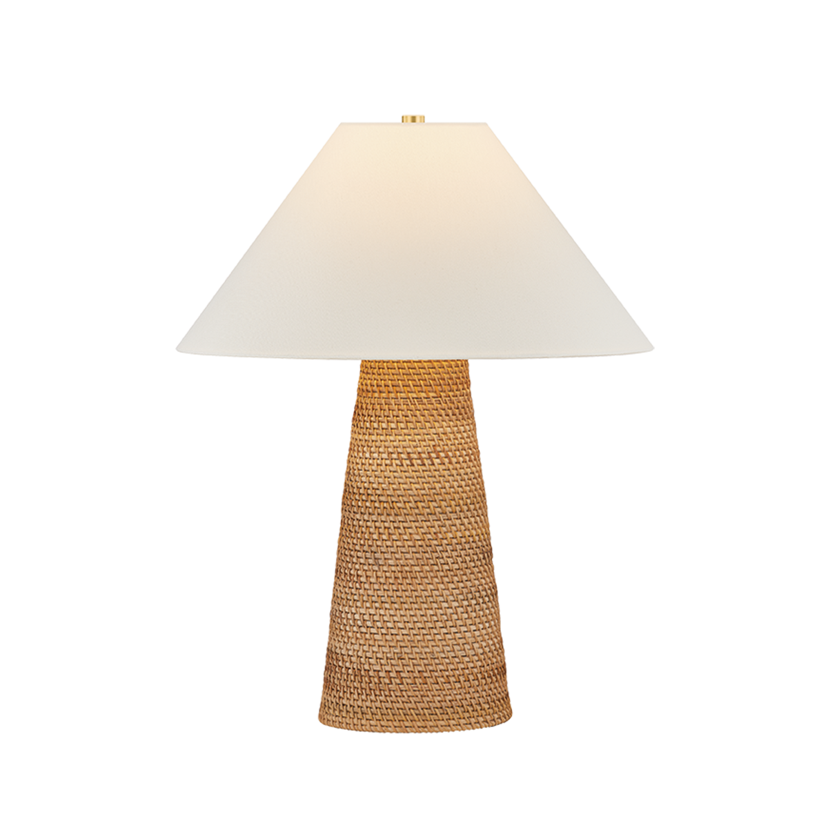 Hudson Valley Forest Heights Table Lamp Aged Brass