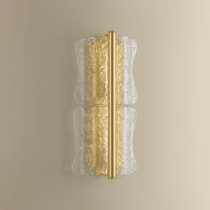 Hudson Valley Fosterdale 2-Light Wall Sconce in Aged Brass, alternate view 2