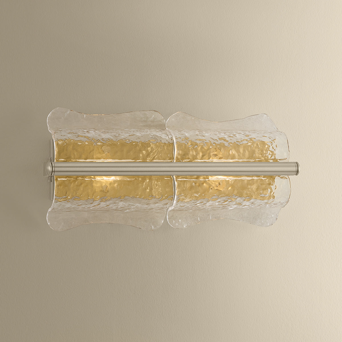 Hudson Valley Fosterdale 2-Light Wall Sconce in Aged Brass, alternate view 3