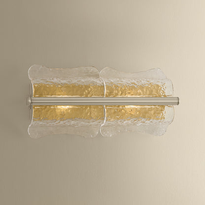 Hudson Valley Fosterdale 2-Light Wall Sconce in Aged Brass, alternate view 3