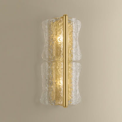 Hudson Valley Fosterdale 2-Light Wall Sconce in Aged Brass, alternate view 4
