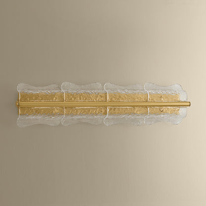 Hudson Valley Fosterdale 4-Light Wall Sconce in Aged Brass, alternate view 1