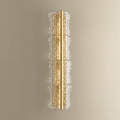 Hudson Valley Fosterdale 4-Light Wall Sconce in Aged Brass, alternate view 2
