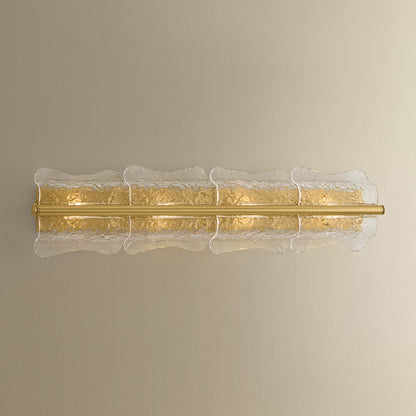 Hudson Valley Fosterdale 4-Light Wall Sconce in Aged Brass, alternate view 3