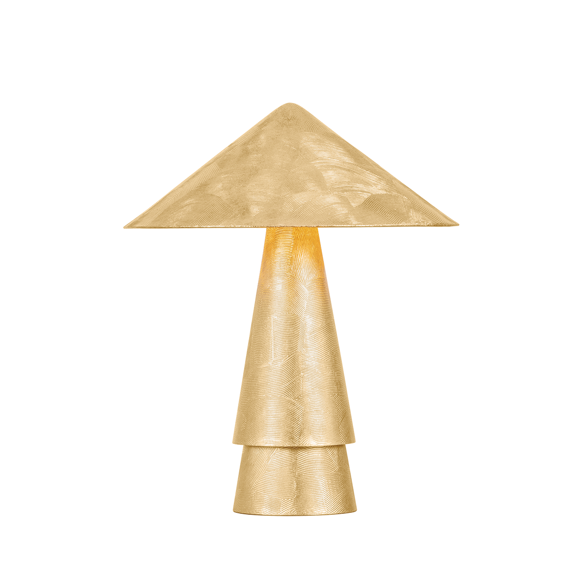 Hudson Valley Foxton Table Lamp Vintage Gold Leaf