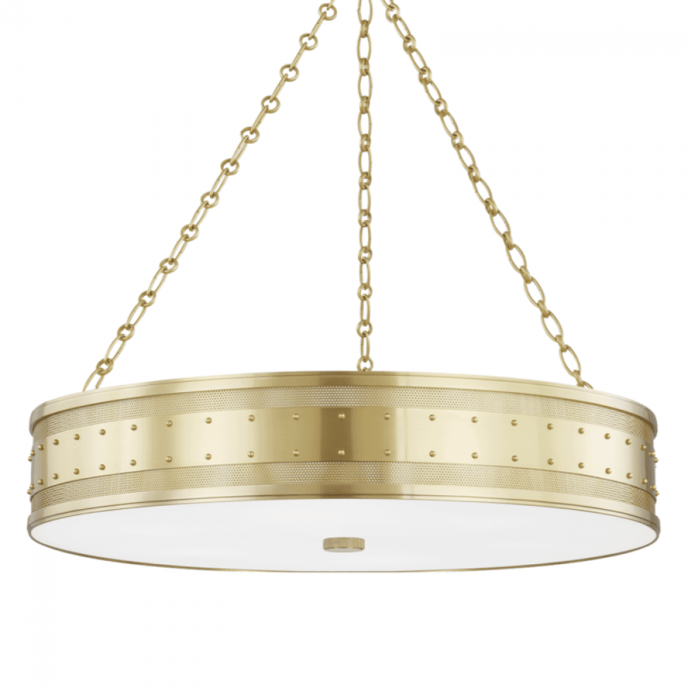 Hudson Valley Gaines Pendant Brass