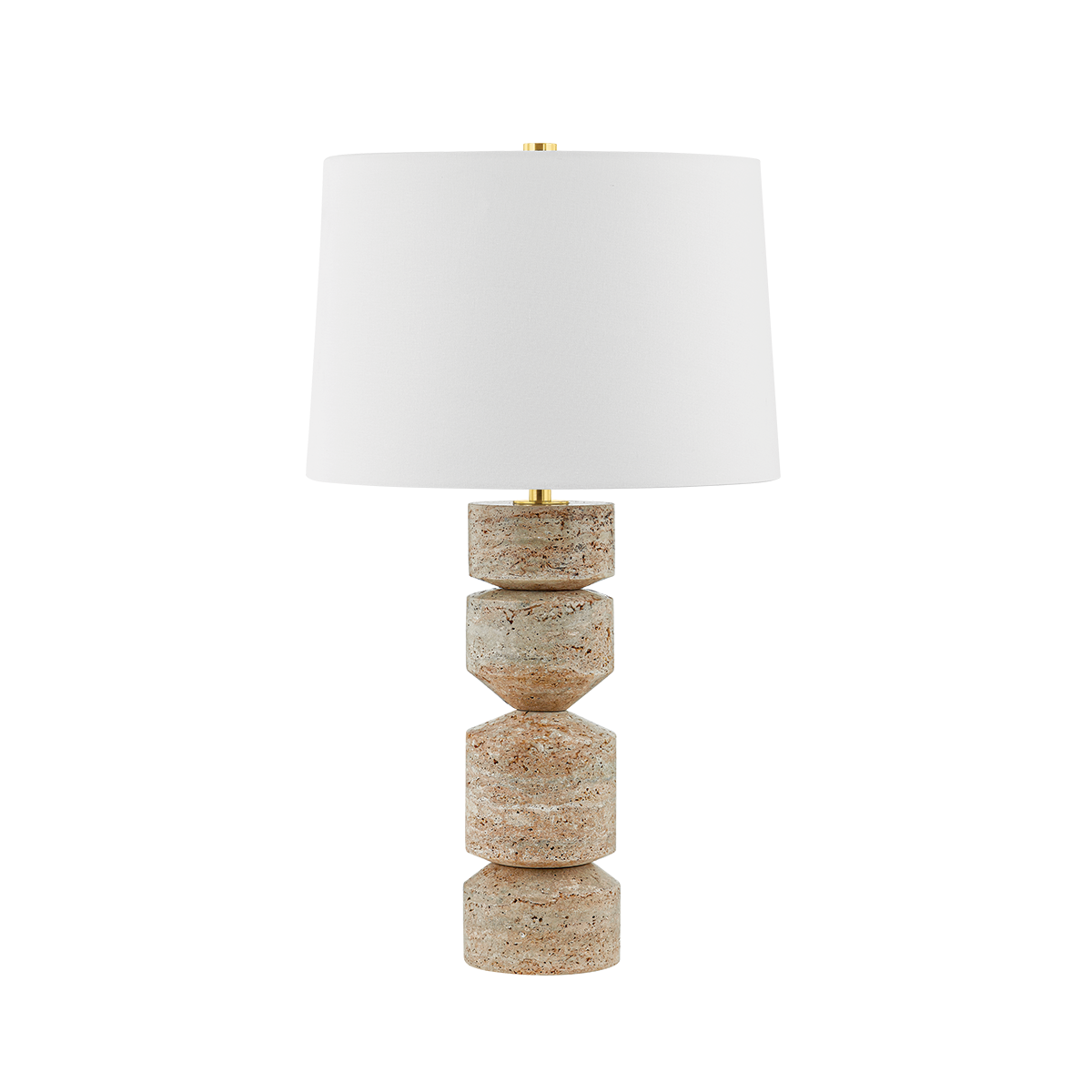 Hudson Valley Galeville Table Lamp Aged Brass