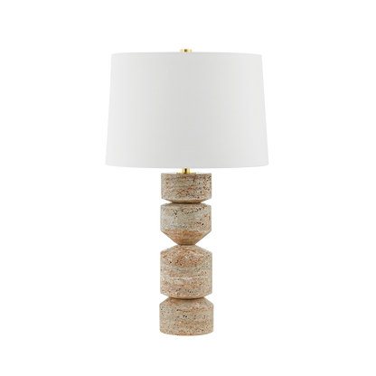 Hudson Valley Galeville Table Lamp Aged Brass