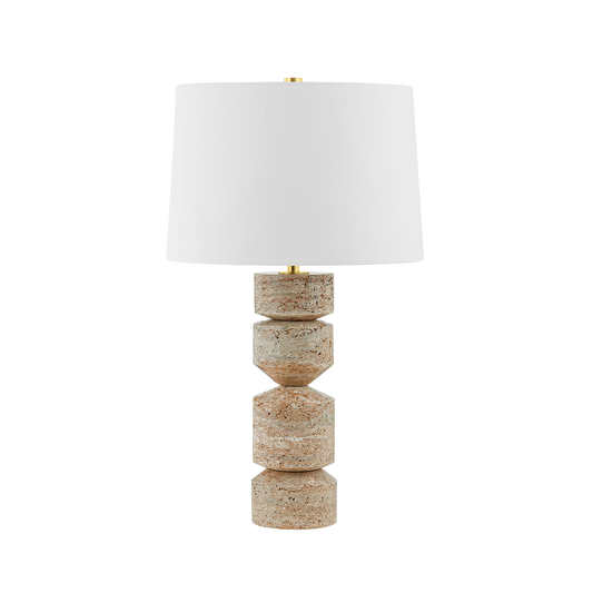 Hudson Valley Galeville Table Lamp Aged Brass