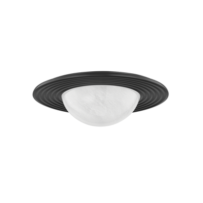 Hudson Valley Geraldton 15.75" Flush Mount Distressed Bronze
