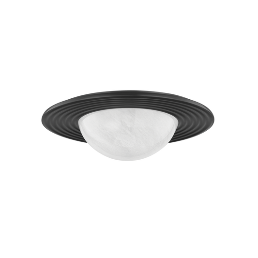Hudson Valley Geraldton 15.75" Flush Mount Distressed Bronze