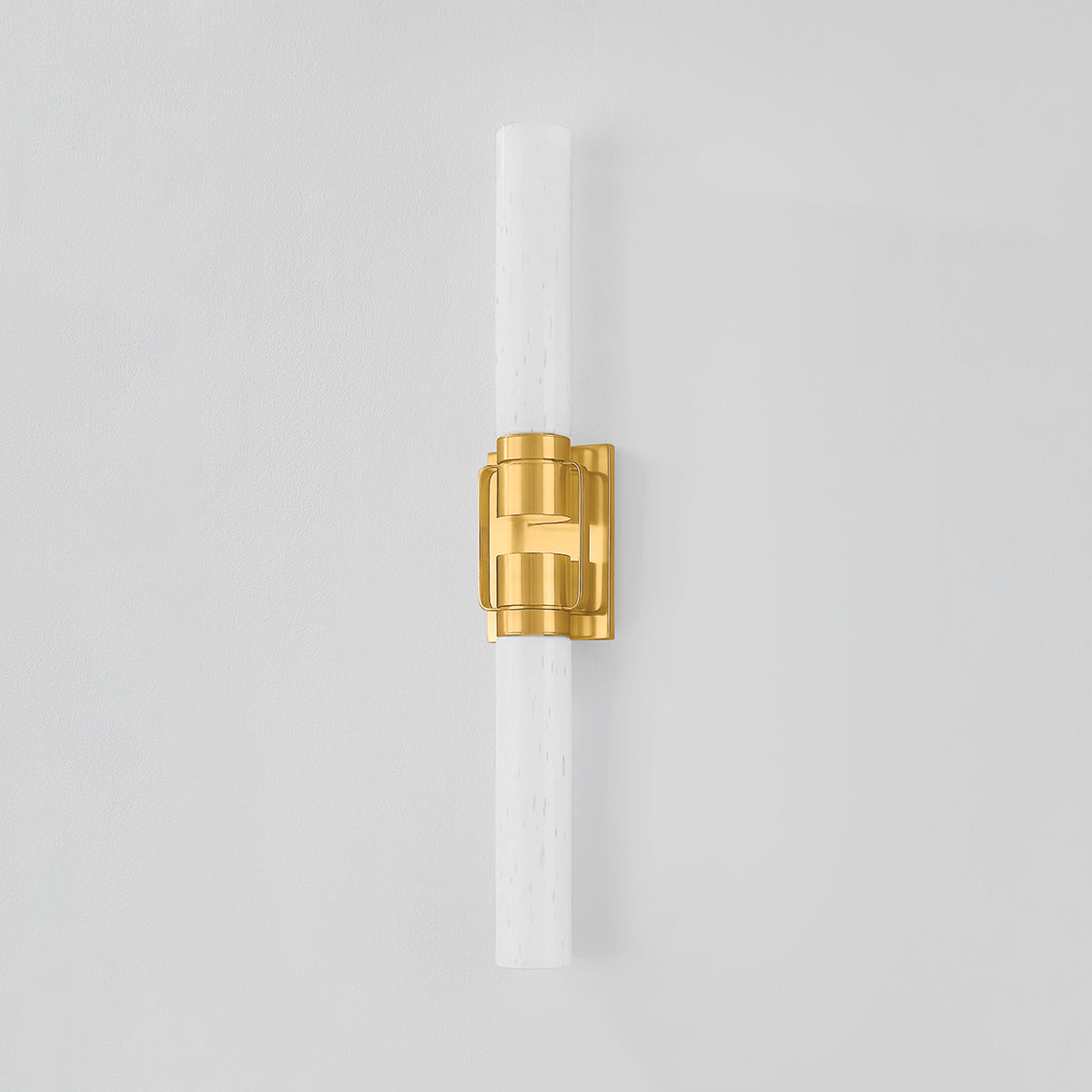 Hudson Valley Glen Oaks 2-Light Wall Sconce in Aged Brass, alternate view 1