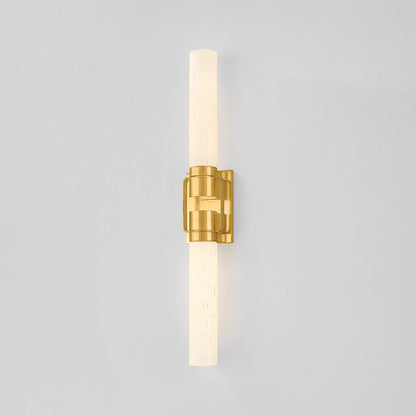 Hudson Valley Glen Oaks 2-Light Wall Sconce in Aged Brass, alternate view 2