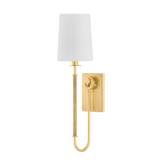 Hudson Valley Glenmont Wall Sconce Aged Brass