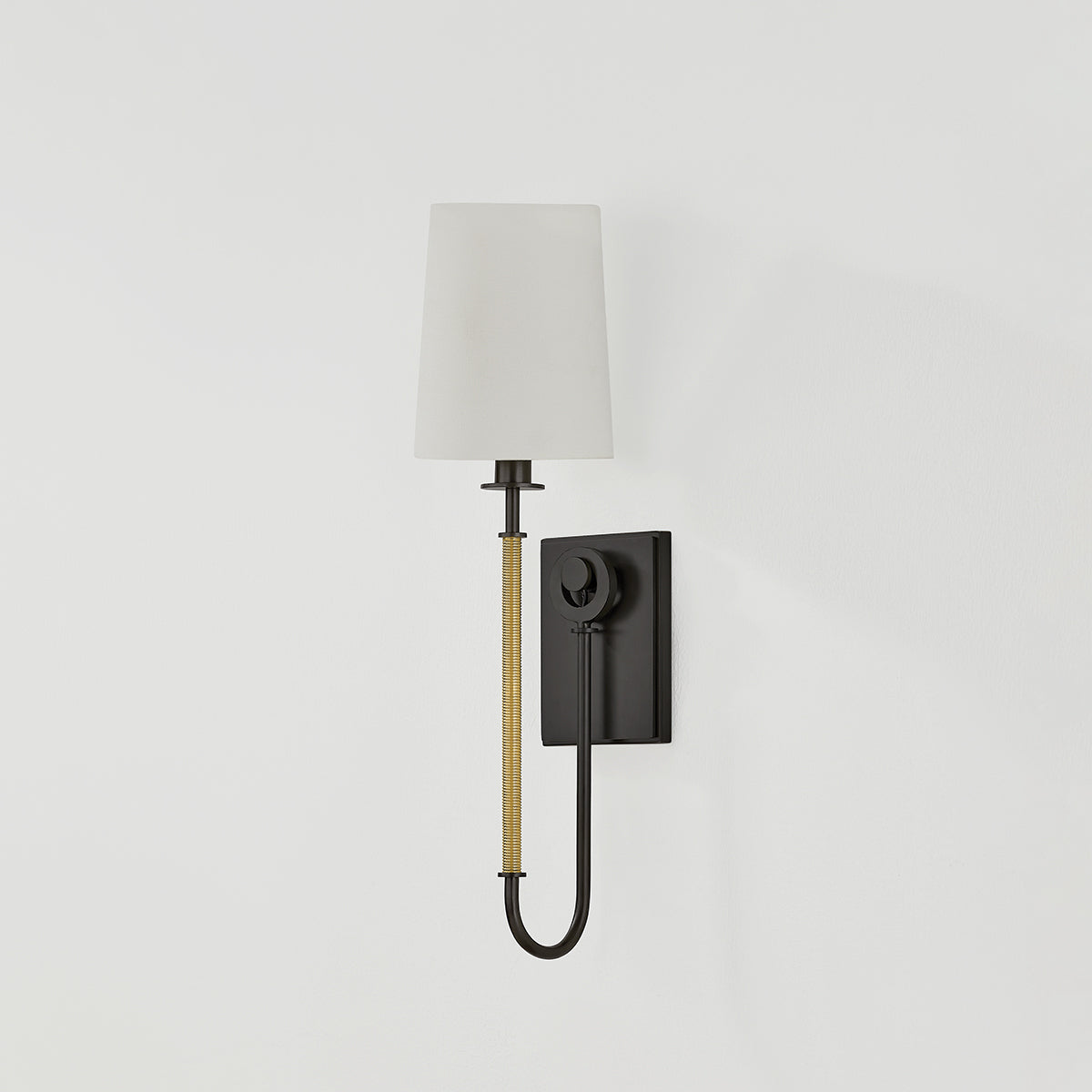 Hudson Valley Glenmont Wall Sconce in Aged Brass, alternate view 1