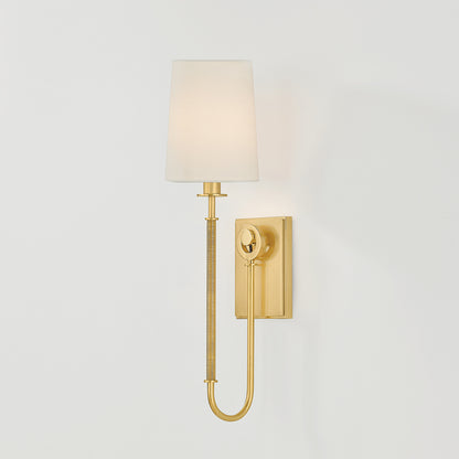 Hudson Valley Glenmont Wall Sconce in Aged Brass, alternate view 4