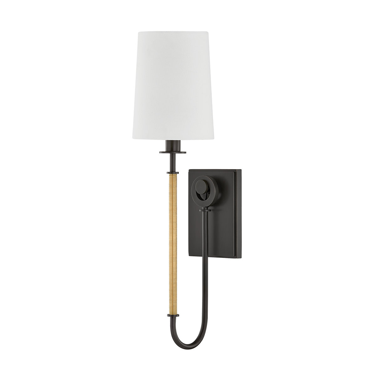 Hudson Valley Glenmont Wall Sconce Aged Brass / Distressed Bronze