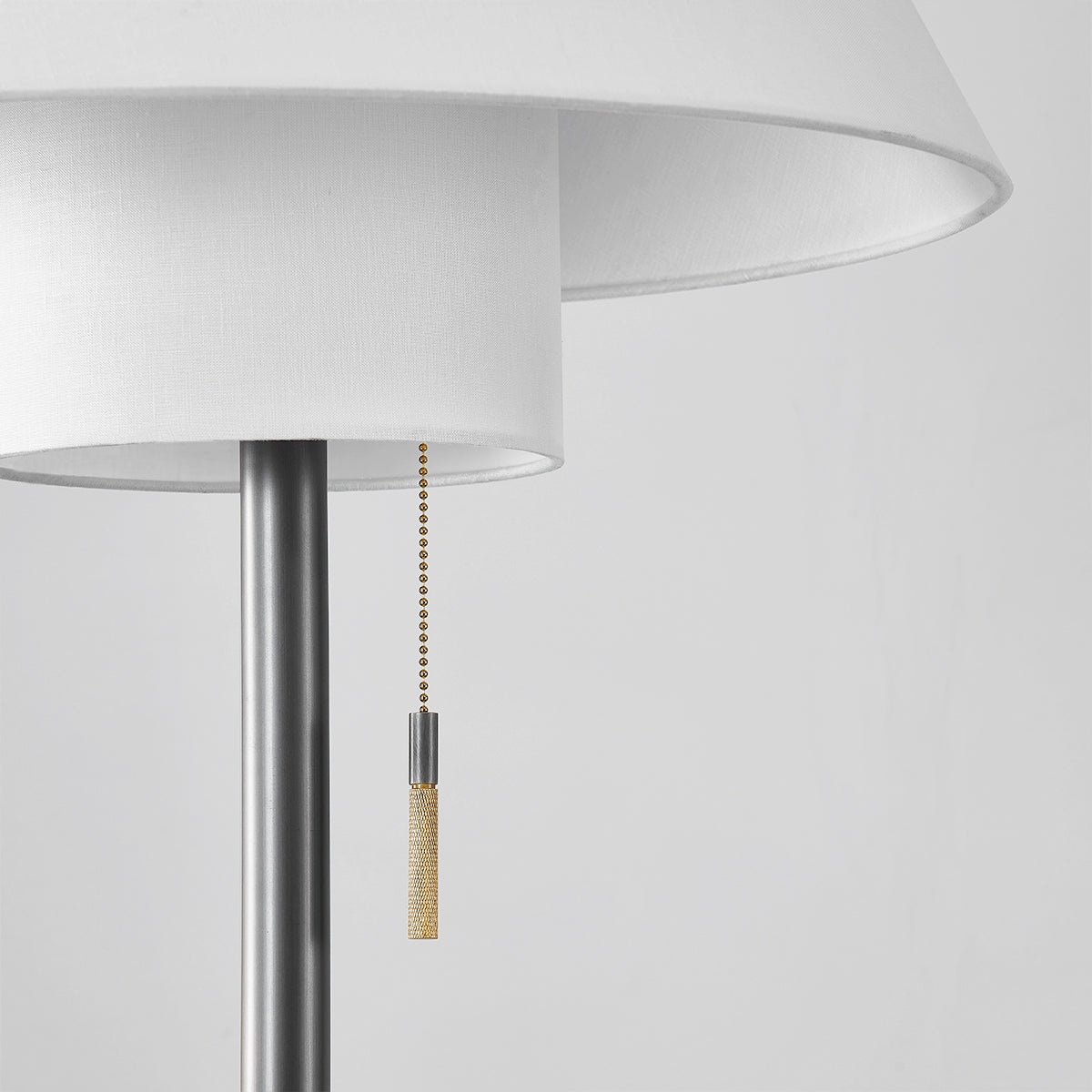 Hudson Valley Glenmoore Floor Lamp in Aged Brass, alternate view 1
