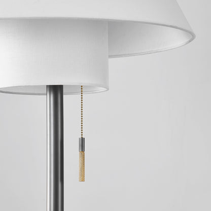 Hudson Valley Glenmoore Floor Lamp in Aged Brass, alternate view 1