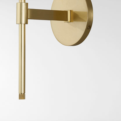 Hudson Valley Glenmoore Wall Sconce in Aged Brass, alternate view 3