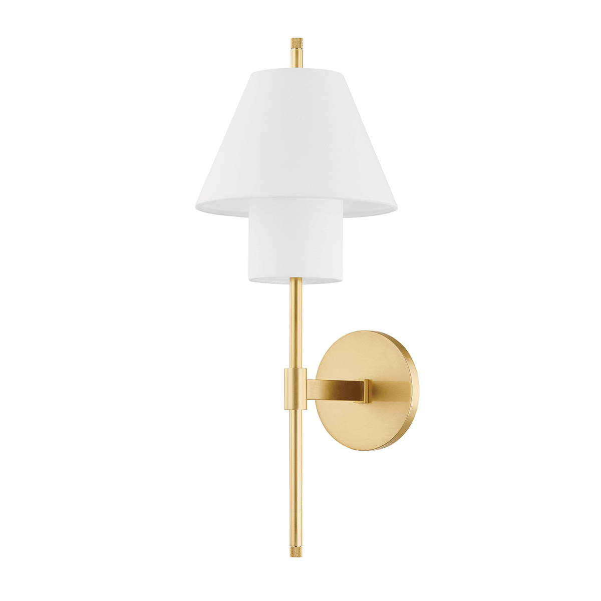 Hudson Valley Glenmoore Wall Sconce Aged Brass