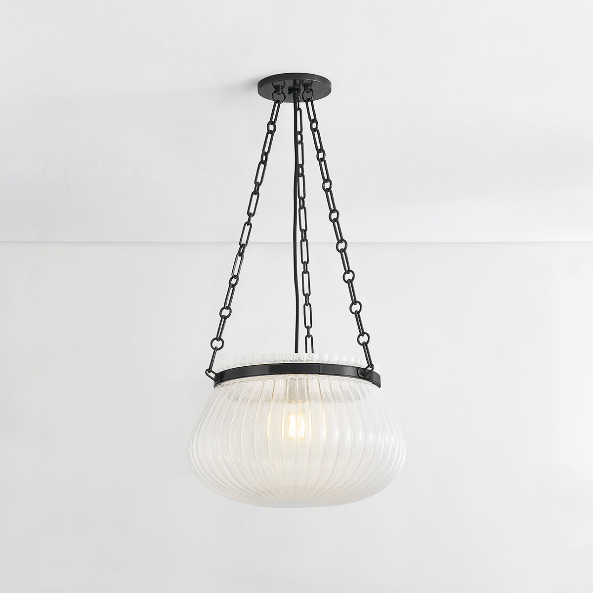 Hudson Valley Granby 17" Pendant in Old Bronze, alternate view 2