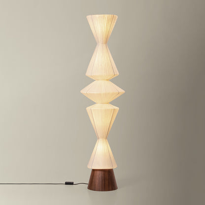 Hudson Valley Greendale 5-Light Floor Lamp in Aged Brass, alternate view 1
