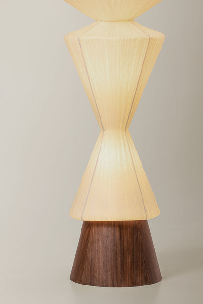 Hudson Valley Greendale 5-Light Floor Lamp in Aged Brass, room setting 1