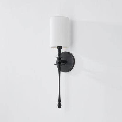 Hudson Valley Guilford Wall Sconce in Distressed Bronze, alternate view 1