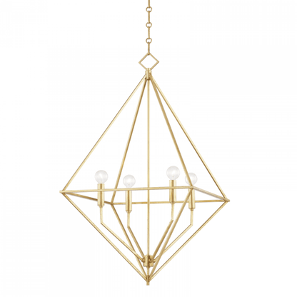 Hudson Valley Haines Pendant White