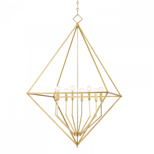 Hudson Valley Haines Pendant Gold