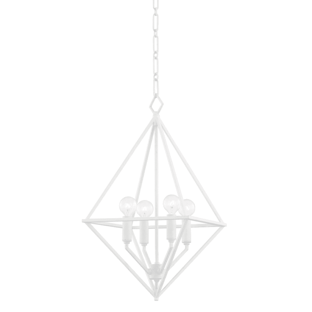 Hudson Valley Haines Pendant White