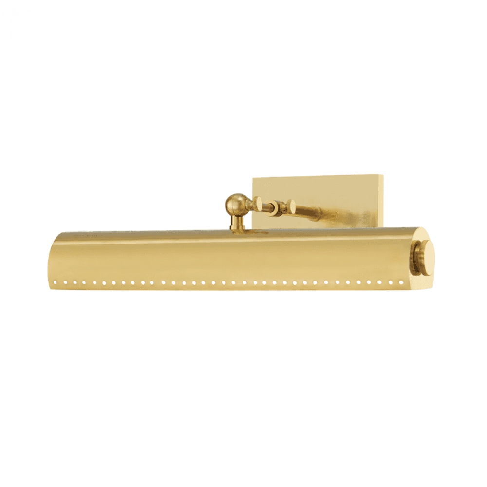 Hudson Valley Hampshire Picture Light Brass