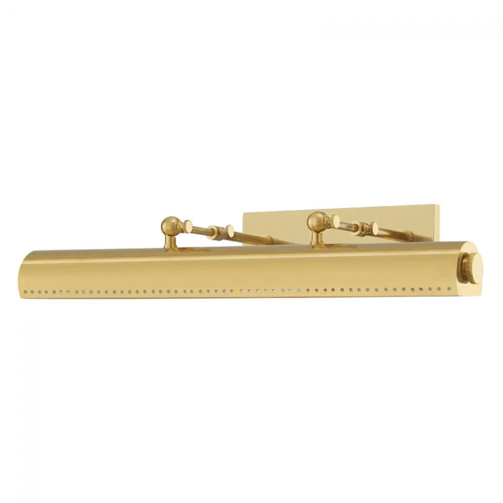 Hudson Valley Hampshire Picture Light Brass