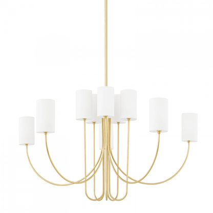 Hudson Valley Harlem Chandelier Brass