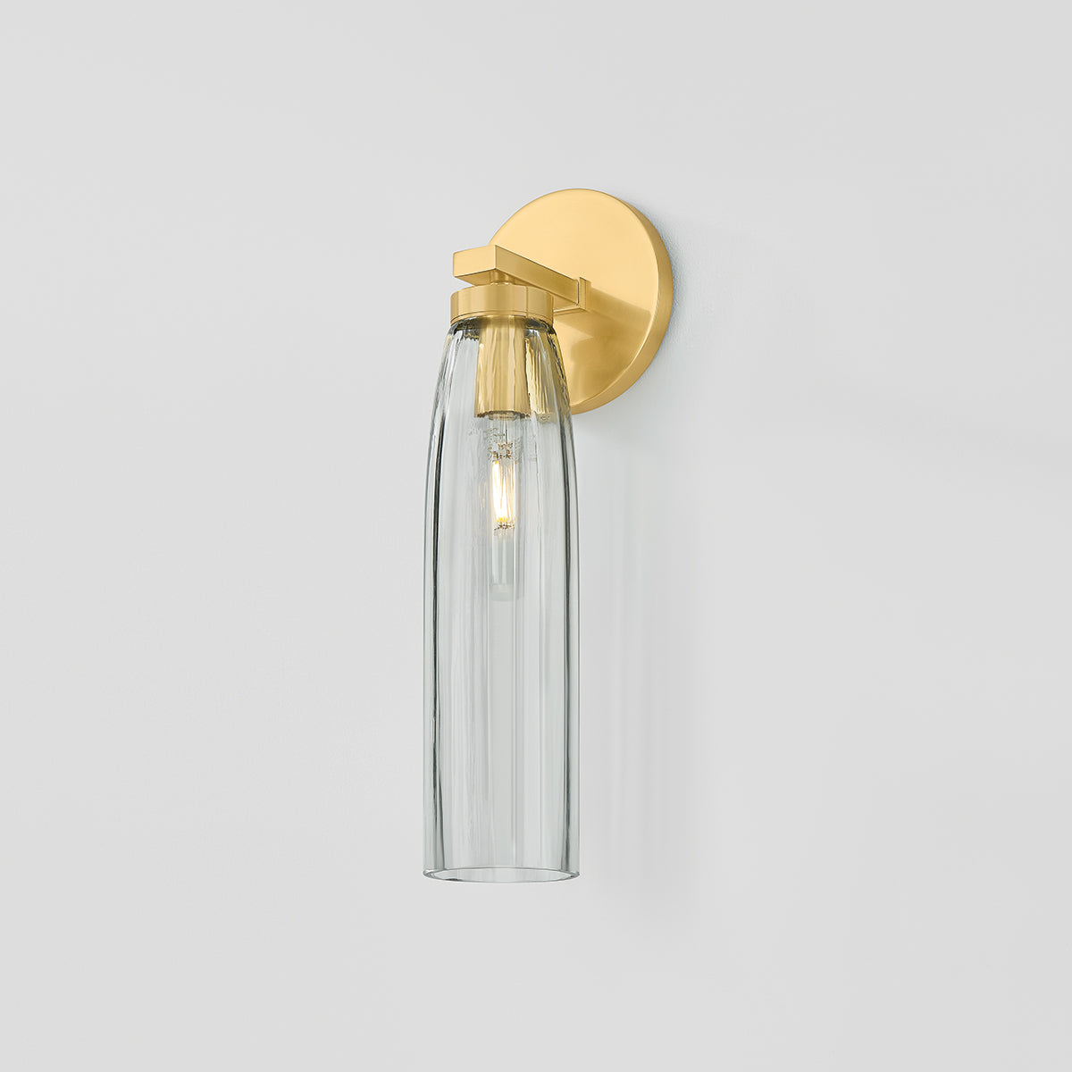 Hudson Valley Harpswell Bath & Vanity Light in Aged Brass, alternate view 4