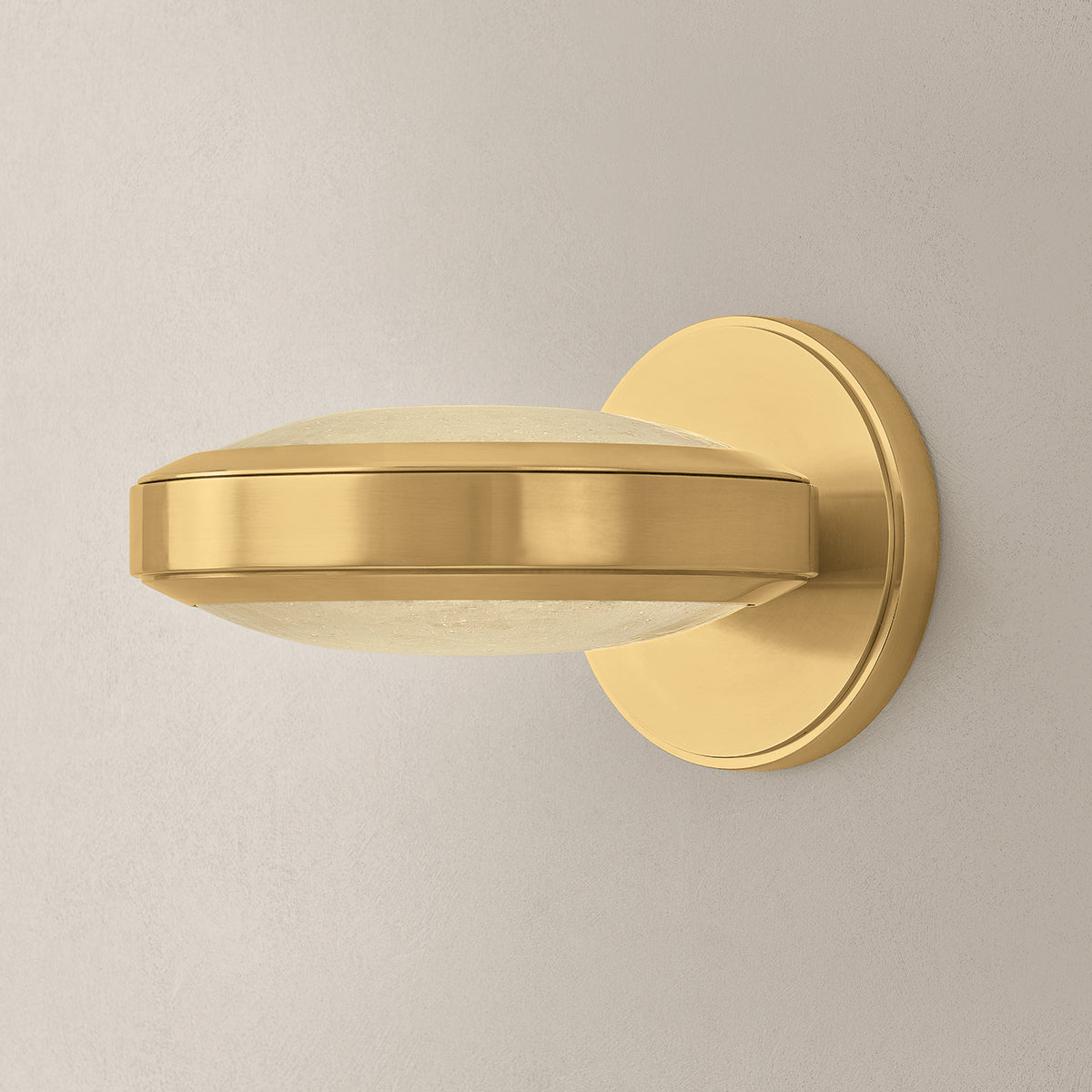 Hudson Valley Harris Wall Sconce in Aged Brass, alternate view 2