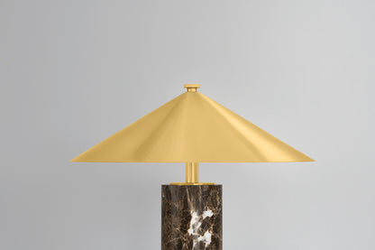 Hudson Valley Harris Wall Sconce in Aged Brass, room setting 7